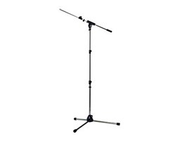 Toon details voor K&M - 252 microfoon statief + hengel - 3x uitschuifbaar Afbeelding van K&M - 252 microfoon statief + hengel - 3x uitschuifbaar