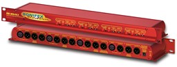 Show details for Sonifex Redbox RB-MS4X3 passive microphone splitter Picture of Sonifex Redbox RB-MS4X3 passive microphone splitter