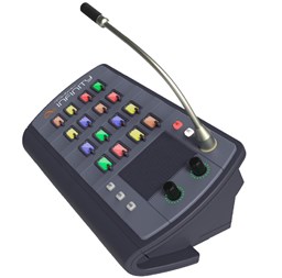 Show details for Telos Infinity INF-DS-16 16 Key Intercom Master Desktop Station Picture of Telos Infinity INF-DS-16 16 Key Intercom Master Desktop Station
