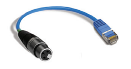 Toon details voor Angry Audio RJ45 male naar één XLR3 Female 15cm adapter Afbeelding van Angry Audio RJ45 male naar één XLR3 Female 15cm adapter