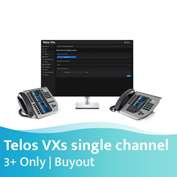 Show details for Telos VXs - Single Channel Feature (Channels 3+ Only) - Container - Buyout Picture of Telos VXs - Single Channel Feature (Channels 3+ Only) - Container - Buyout