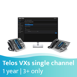Picture of Telos VXs - Single Channel Feature(Channels 3+ Only) - Container - 1 Year