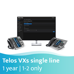 Picture of Telos VXs - Single Line Feature (Lines 1-2 Only) - Container Deployment - 1 Year