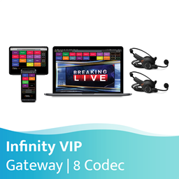 Toon details voor Telos Infinity VIP Link Gateway 8 Codec Afbeelding van Telos Infinity VIP Link Gateway 8 Codec