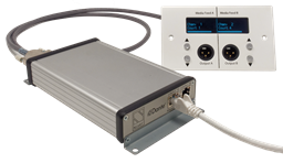 Show details for Nixer PLR64K Dante Kit - 64 channel Dante monitor with remote controller Picture of Nixer PLR64K Dante Kit - 64 channel Dante monitor with remote controller