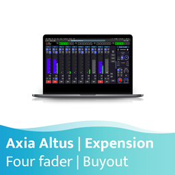 Show details for Axia Altus Four Fader Expansion License - Buyout Picture of Axia Altus Four Fader Expansion License - Buyout