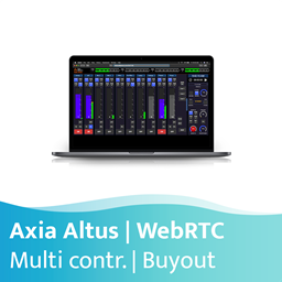 Show details for Axia Altus Altus WebRTC Multi Contribution License - Buyout Picture of Axia Altus Altus WebRTC Multi Contribution License - Buyout