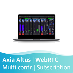 Toon details voor Axia Altus WebRTC licentie voor meerdere connecties - abonnement (12 maanden) Afbeelding van Axia Altus WebRTC licentie voor meerdere connecties - abonnement (12 maanden)