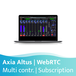 Picture of Axia Altus WebRTC Multi Contribution License - Subscription (12 months)