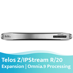 Afbeelding van Telos Z/IPStream R/20 Omnia.9 Processing - Uitbreidingslicentie