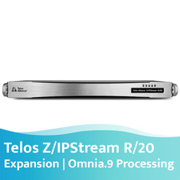 Show details for Telos Z/IPStream R/20 Omnia.9 Processing - Expansion License Picture of Telos Z/IPStream R/20 Omnia.9 Processing - Expansion License