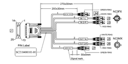 Toon details voor Digigram Kabel voor CANCUN 222-Mic Afbeelding van Digigram Kabel voor CANCUN 222-Mic