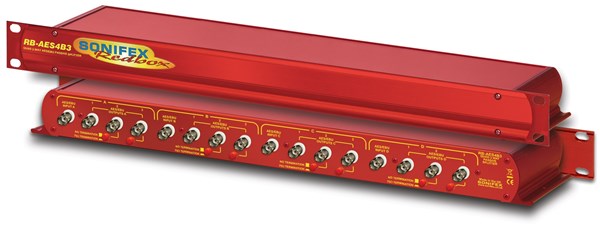 Picture of Sonifex Redbox RB-AES4B3 passive distribution unit BNC