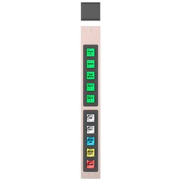 Afbeelding van Axia Fusion 10-Button Foliekap Switch Module
