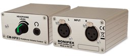 Afbeelding van Sonifex CM-HPX1 - Hoofdtelefoon Volume Control - XLR Input - Jack Output