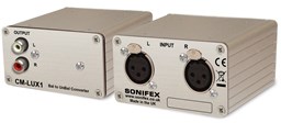Afbeelding van Sonifex CM-LUX1 - Balanced naar Unbalanced Audio Converter XLR naar Phono