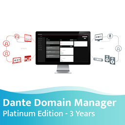 Afbeelding van Audinate Dante Domain Manager - Platinum - 3 jaar