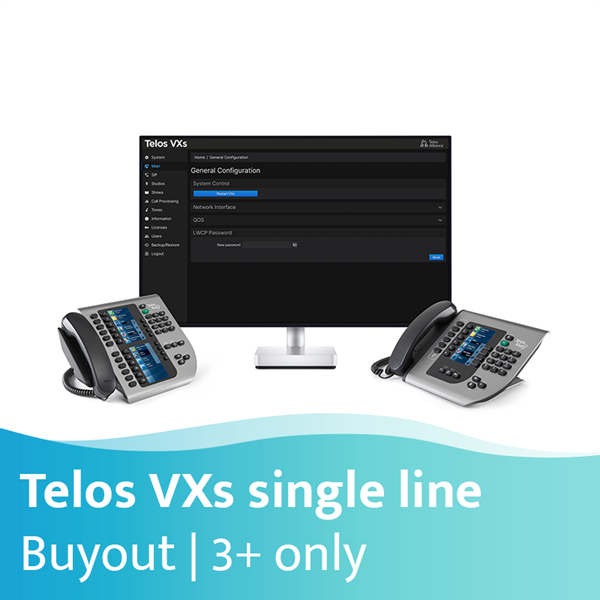 Afbeelding van Telos VXs - enkele lijn instantie (lijnen 3+) - Container - Buyout