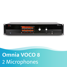 Afbeelding van Omnia VOCO 8 Microfoon Processor - 2 Microfoons