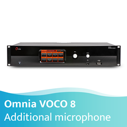 Picture of Omnia VOCO 8 Enable Additional Microphone