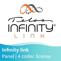 Afbeelding van Telos Infinity Link 4 codec licentie voor panels (INF-LINK4-MP)