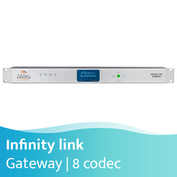 Afbeelding van Telos Infinity Link 8 codec gateway (INF-LINK8-GATEWAY)