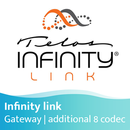 Afbeelding van Telos Infinity Link 8 additional codecs (INF-LINK8-UPGRADE)