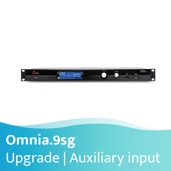 Afbeelding van Omnia.9sg Auxiliary Input Processing Upgrade