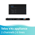 Afbeelding van Telos VXs appliance 2 vorken / 6 lijnen