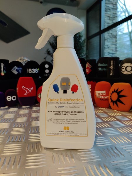 Picture of Disinfection spray for windscreens