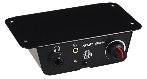 Afbeelding van AeroAudio HP AMP AES67 - Hoofdtelefoon versterker AES67/Dante (table mount)