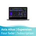 Afbeelding van Axia Altus vier fader uitbreidingslicentie - abonnement (12 maanden)