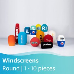 Picture of Custom windscreen round - up to 10 pieces