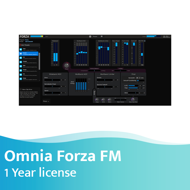 Afbeelding van Omnia Forza FM - Multiband Processor - 1 jaar
