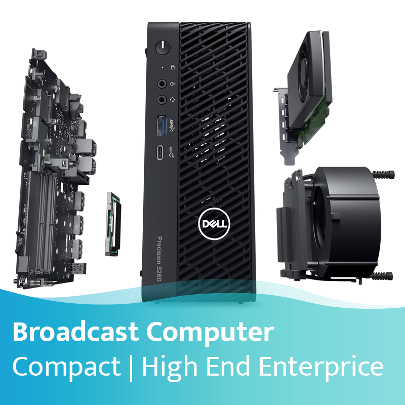 Picture of Triple Audio - Broadcast Computer Compact - High End Enterprise