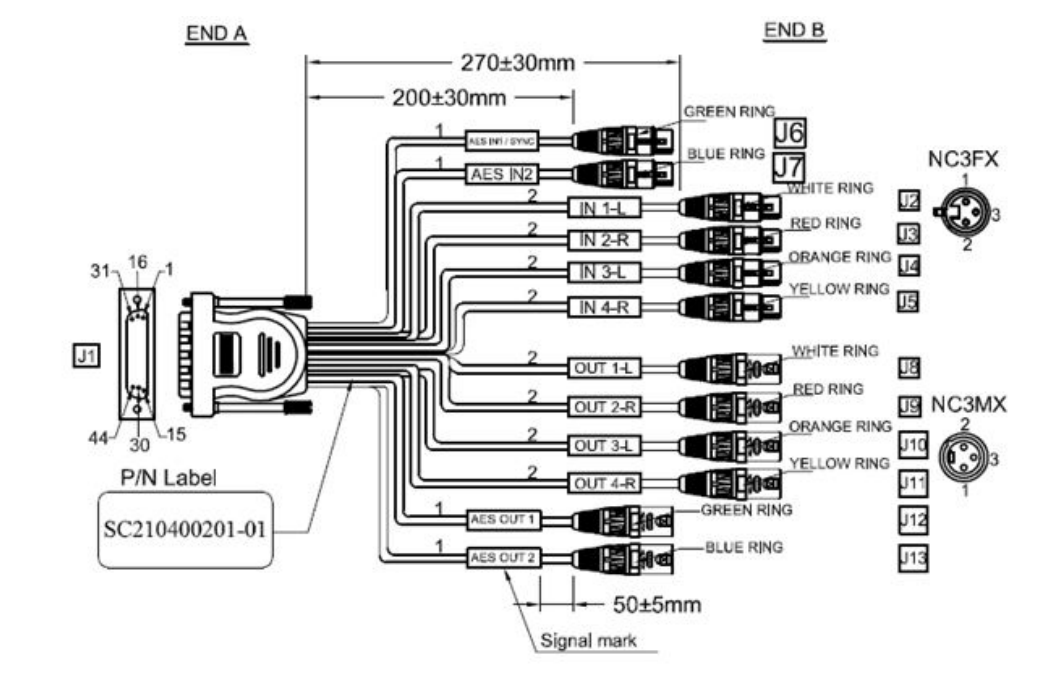 Afbeelding van Digigram Kabel voor CANCUN 442-Mic