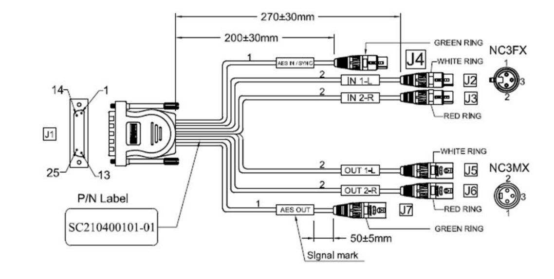 Afbeelding van Digigram Kabel voor CANCUN 222-Mic