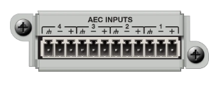 Picture of Symetrix Edge & Radius 4 Channel AEC Input Card