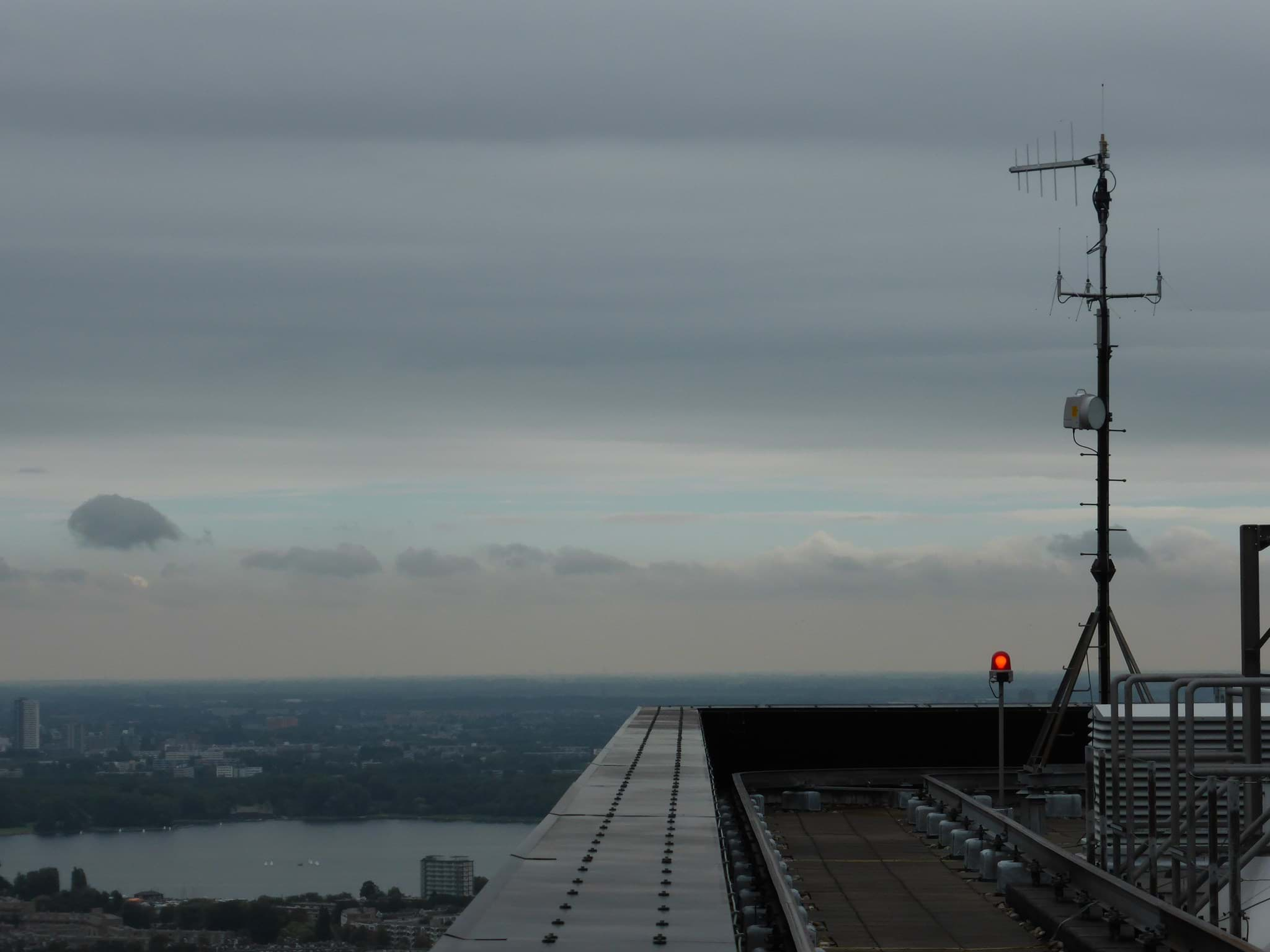 The HF-post on the Delftse Poort building