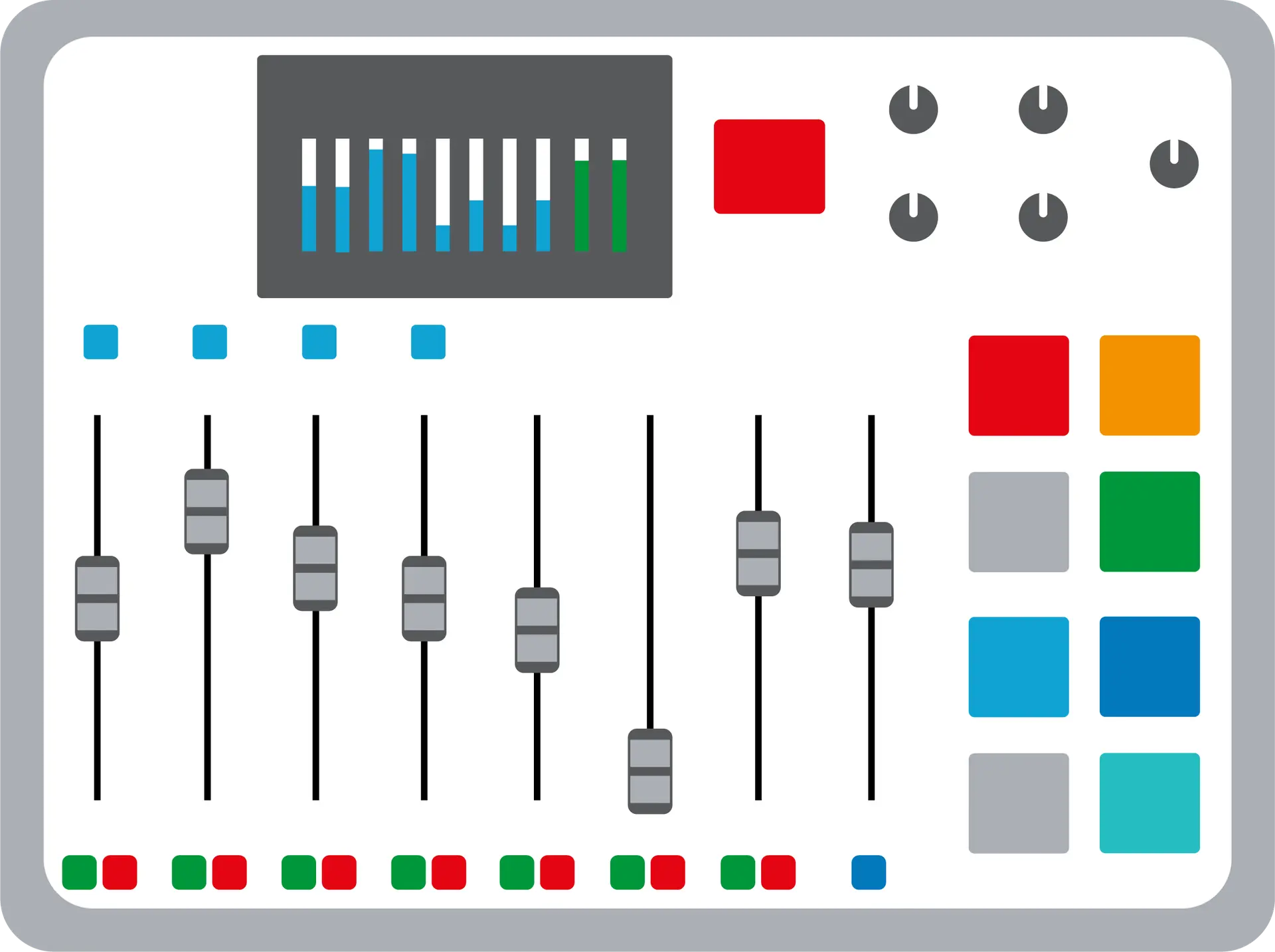 Werkplek- of Editmixers