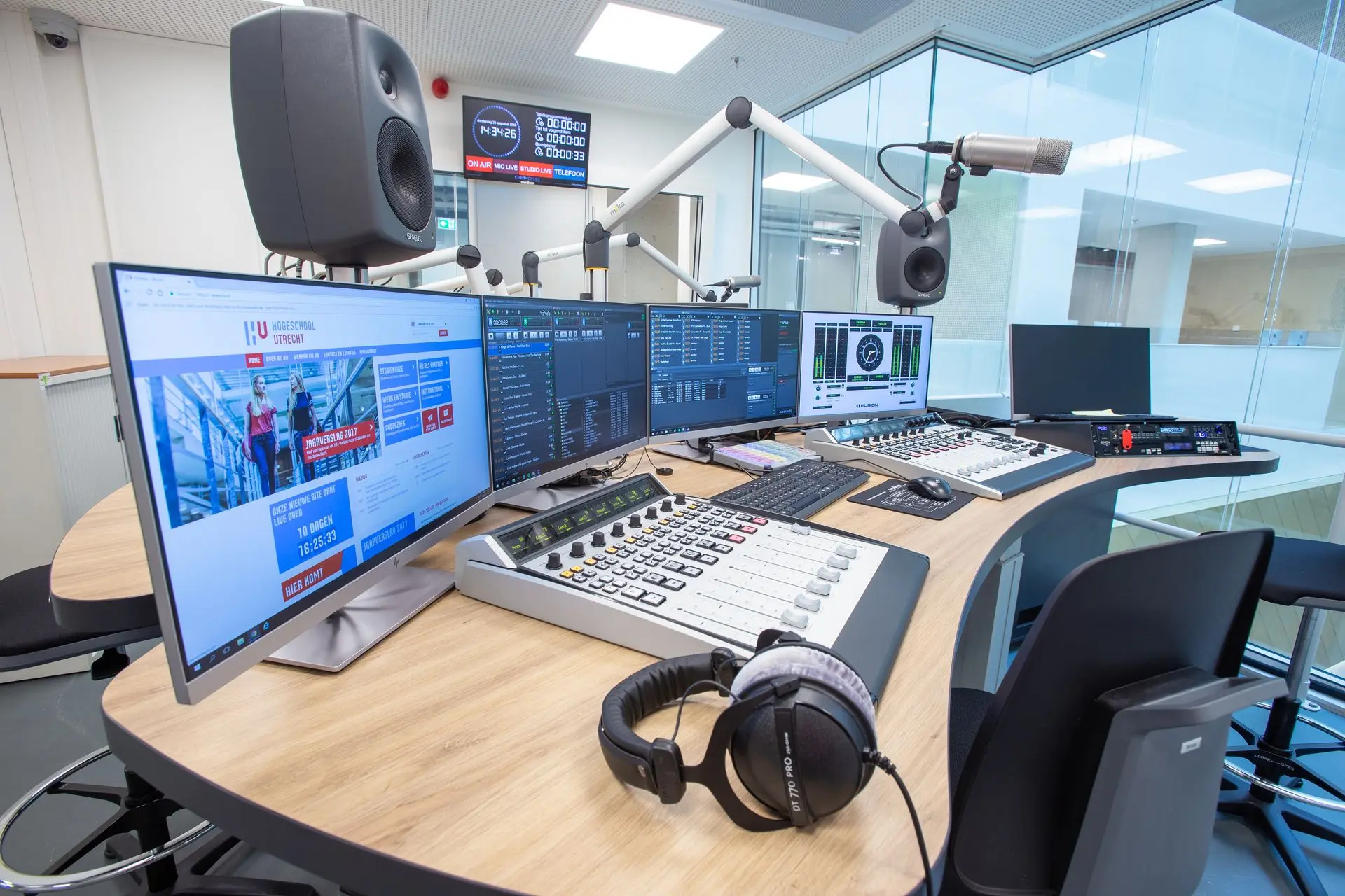 radiostudio Hogeschool Utrecht