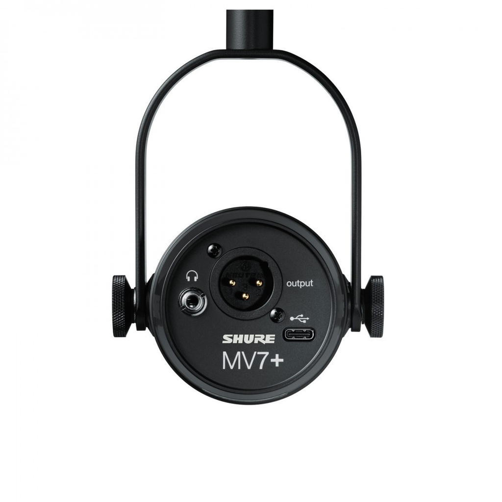 Shure MV7+ - Back
