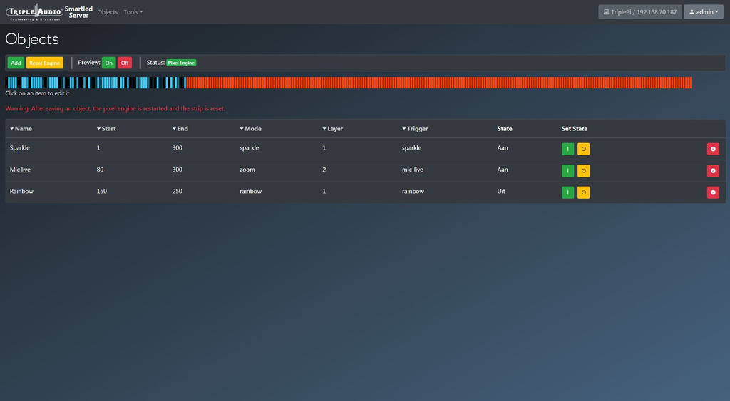 Smartled server
