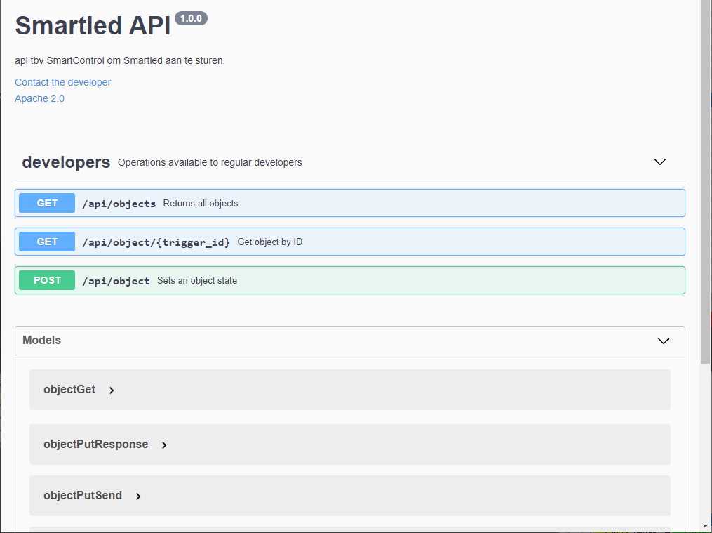 Smartled API