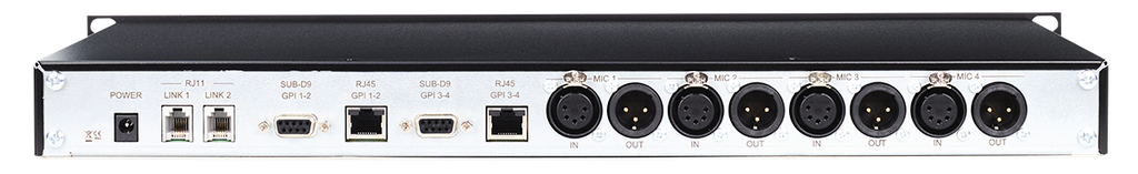 AeroAudio MOS QUATRO achterkant