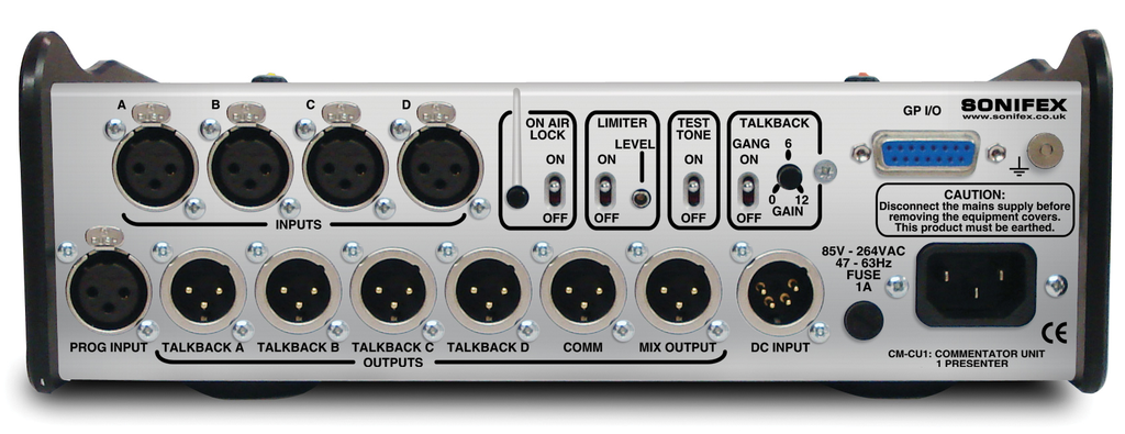 Sonifex CM-CU1 - Back
