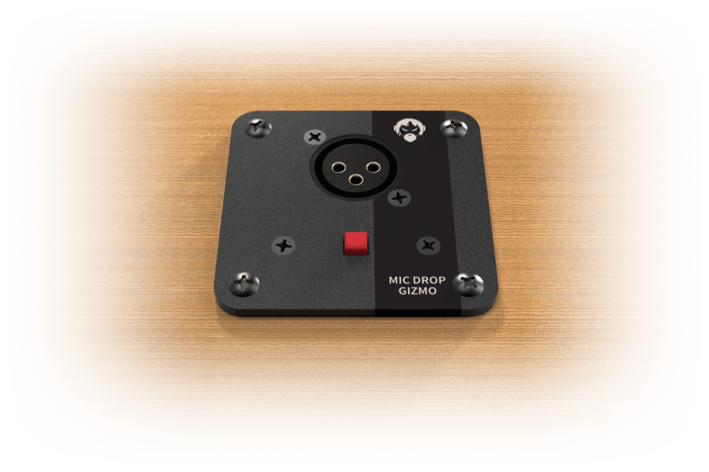 Angry Audio Mic Drop Gizmo - Built-in