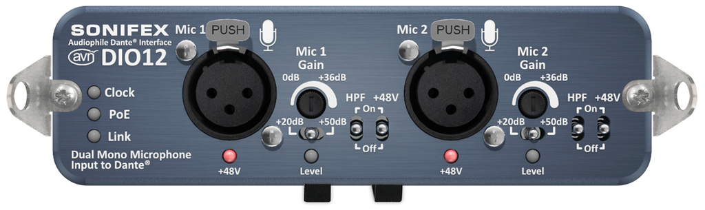 Sonifex AVN-DIO12 - Back