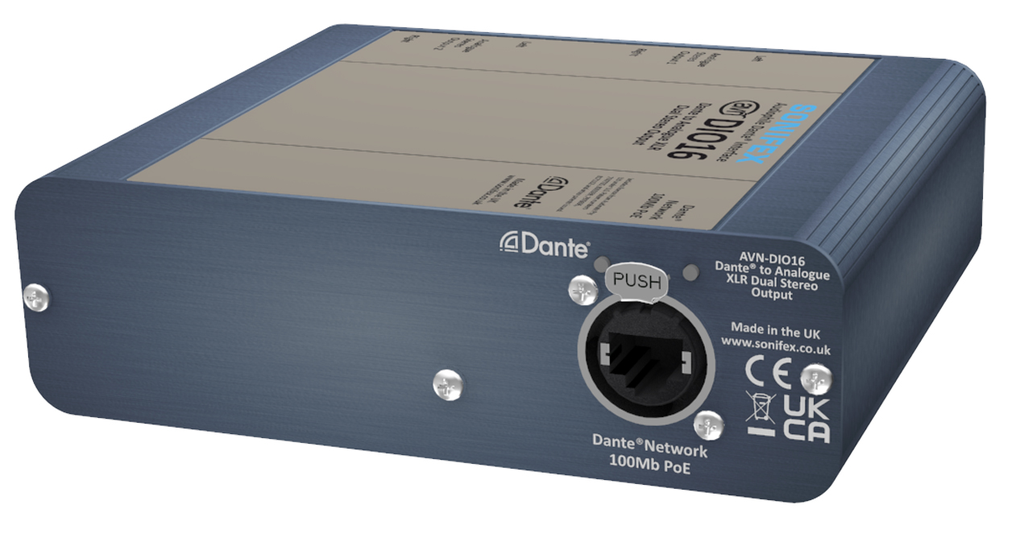 Sonifex AVN-DIO16 front