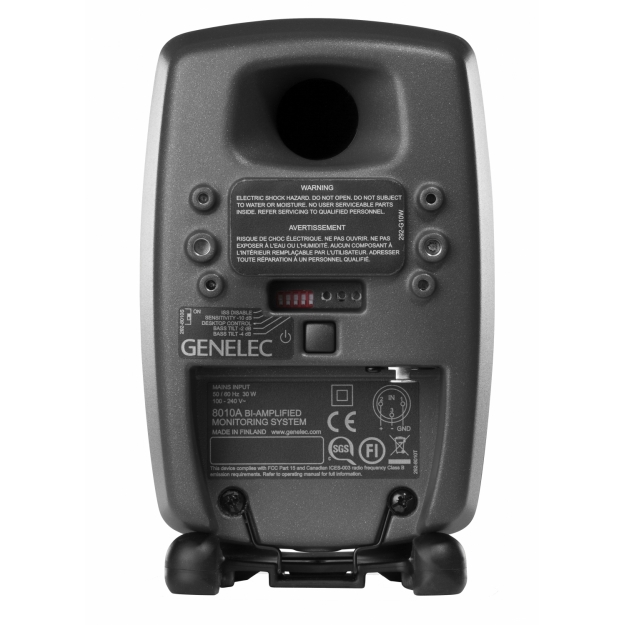 Genelec 8010A Dark grey back